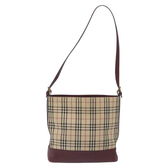 Burberry Nova Check Beige Canvas shoulder - Picture 1 of 10